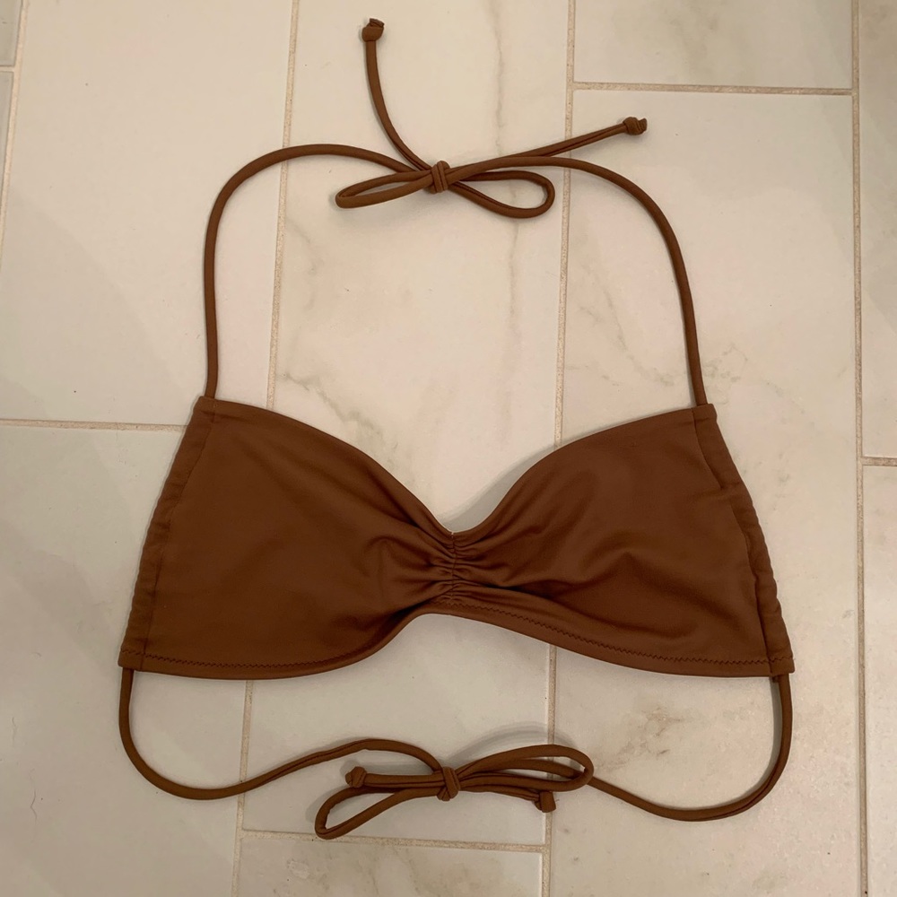 5/$25 📦 VS Adjustable Tan Bikini Top